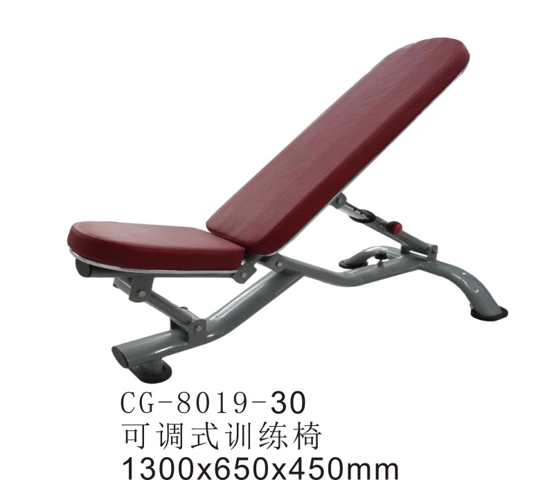 CG-8019-30商用平凳哑铃凳卧推凳推凳椅子可调式训练凳力量型健身器材健身房